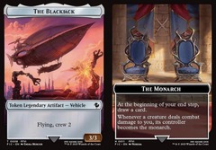 The Blackjack (0008) // The Monarch (0011) Double-Sided Token - Surge Foil